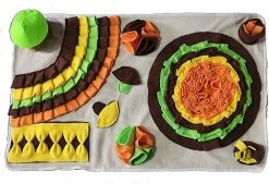 Xatory – Snuffelmat – Honden Speelgoed – Likmat – Snuffelmat Hond – Anti Schrok Gedrag – Hondenpuzzel – Hondenspeelgoed – Speelgoed Hond – Puppy Speelgoed