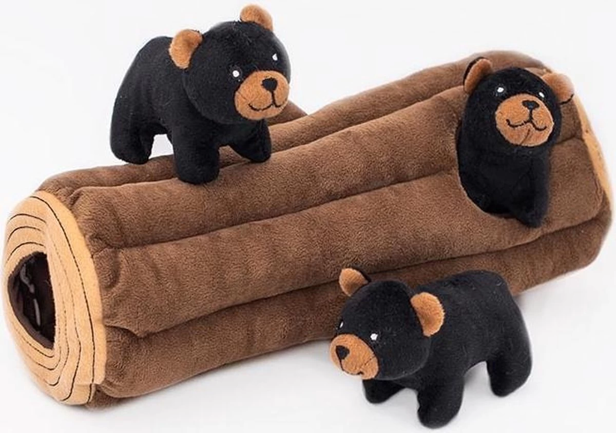 Honden Speelgoed – ZippyPaw – Interactief – Spel – Puzzel – Pinata – Bruine – Beer – Boomstam 3 Honden Speelgoed – ZippyPaw – Interactief – Spel – Puzzel – Pinata – Bruine – Beer – Boomstam