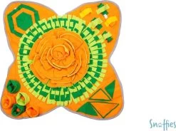 SNUFFIES® Snuffelmat Belle 60x50cm – Snuffelmat – Snuffelmatten – Honden Speelgoed – Honden Speelgoed Intelligentie – Snuffelmat Hond – Snuffelmatten – Hersenwerk – Honden Speeltjes – Puppy – Puppy Speelgoed – Honden Denkspelletjes