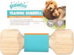 Pawise Apporteerblok Hout – Honden Speelgoed En Training – Small – Drijvend