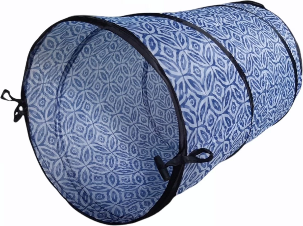 Kattenspeeltunnel – 28 X 40 Cm – Blauw – Cat Play Tunnel – Katten Speeltuinen – Katten Speelgoed – Kattentunnel – Katten Tunnel – Opvouwbaar – Dierendag 3 Kattenspeeltunnel – 28 X 40 Cm – Blauw – Cat Play Tunnel – Katten Speeltuinen – Katten Speelgoed – Kattentunnel – Katten Tunnel – Opvouwbaar – Dierendag