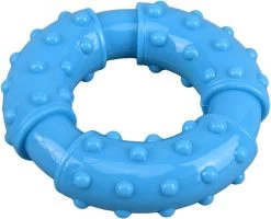 Leashr Honden Speelgoed – Rubber Ring – Kauwspeelgoed – Apporteer – Trek – Hond – Puppy – 13 CM