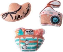 Petshop By Fringe Studio – 662010 – Set Hello Sunshine – Hondenspeelgoed – Speelgoed Hond – Verjaardag Hond – Knuffel Hond – Honden Speelgoed – Hondenspeeltje – Pluche Speelgoed Hond – Pluche Hondenspeelgoed