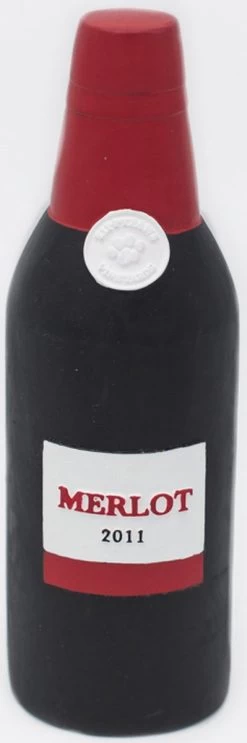 Zippy Paws ZP1419 Latex Happy Hour Crusherz – Red Wine – Speelgoed Voor Dieren – Honden Speelgoed – Honden Knuffel – Honden Speeltje – Honden Speelgoed Knuffel – Hondenspeelgoed Piep – Hondenspeelgoed Bijten