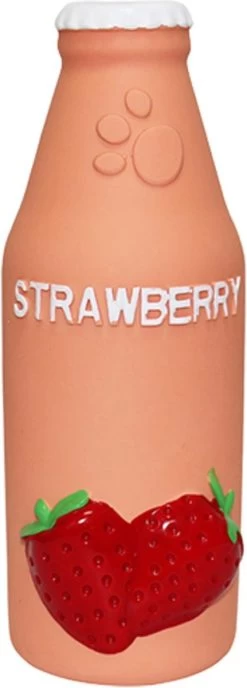 Speelgoed Hond Latex Fles Grenadine 17,9cm