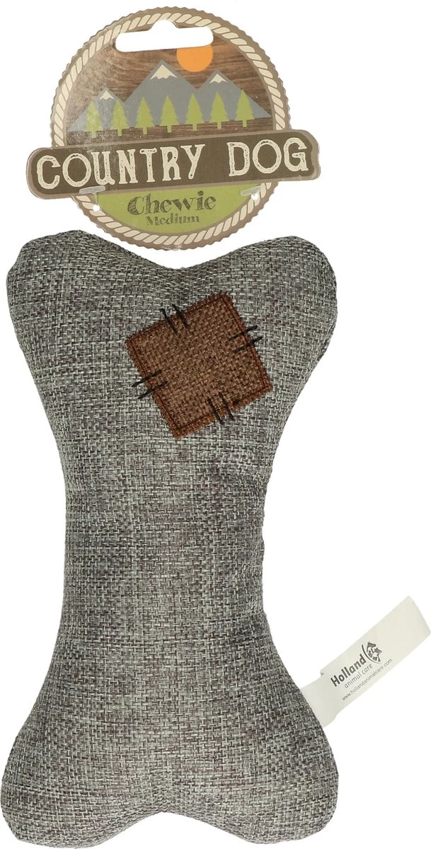 Country Dog Chewie – Honden Speelgoed – Honden Speeltje Met Piepgeluid – Honden Knuffel Gemaakt Van Duurzame Materialen – Dubbel Gestikt – Extra Lagen – Voor Trek Spelletjes Of Apporteren – Grijs/Bruin – Medium (20cm) 3 Country Dog Chewie – Honden Speelgoed – Honden Speeltje Met Piepgeluid – Honden Knuffel Gemaakt Van Duurzame Materialen – Dubbel Gestikt – Extra Lagen – Voor Trek Spelletjes Of Apporteren – Grijs/Bruin – Medium (20cm)