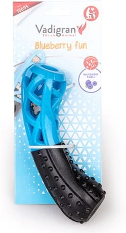 Dierenbenodigdheden Vadigran Speelgoed Hond Tpr Blueberry Fun Stick 18,5Cm