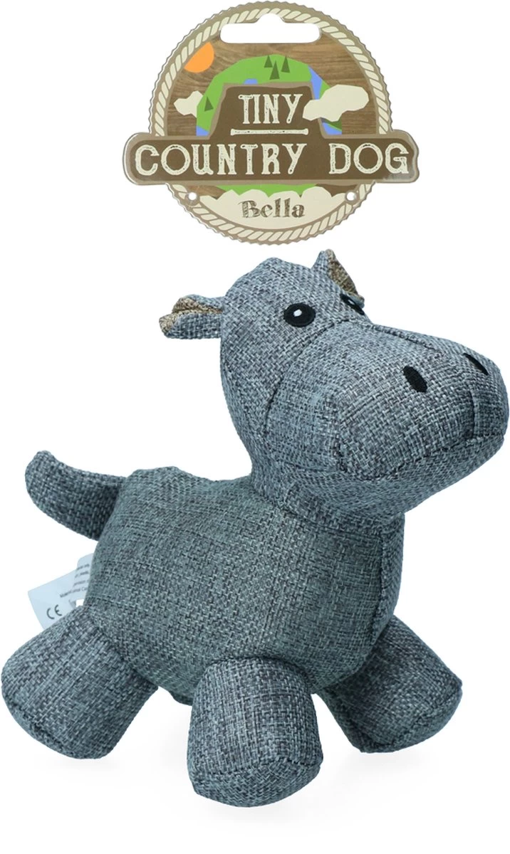 Country Dog Tiny Bella – Honden Speelgoed – Honden Speeltje Met Piepgeluid – Honden Knuffel Gemaakt Van Duurzame Materialen – Dubbel Gestikt – Extra Lagen – Voor Trek Spelletjes Of Apporteren – Grijs/Blauw – 16x16cm 3 Country Dog Tiny Bella – Honden Speelgoed – Honden Speeltje Met Piepgeluid – Honden Knuffel Gemaakt Van Duurzame Materialen – Dubbel Gestikt – Extra Lagen – Voor Trek Spelletjes Of Apporteren – Grijs/Blauw – 16x16cm