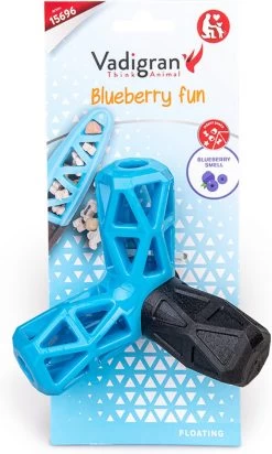 Dierenbenodigdheden Vadigran Speelgoed Hond Tpr Blueberry Fun Ster 13Cm