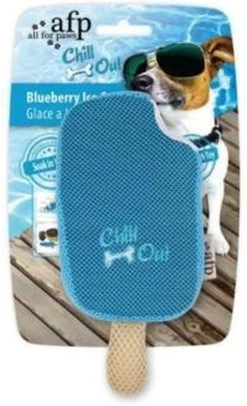 All For Paws AFP Chill Out – Blueberry Ice Cream – Verkoelend Speelgoed Voor Honden