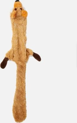 Hondenspeelgoed – Speelgoed – Honden – Knisperend – Pieper – XL Vosje – 80 Cm