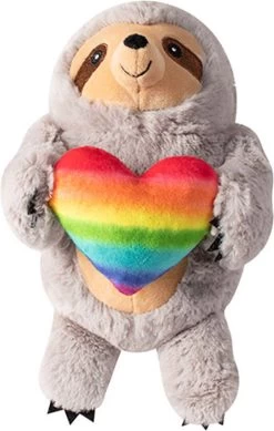 Petshop By Fringe Studio – 314039 – Follow Your Rainbow – Hondenspeelgoed – Speelgoed Hond – Verjaardag Hond – Knuffel Hond – Honden Speelgoed – Hondenspeeltje – Pluche Speelgoed Hond – Pluche Hondenspeelgoed