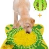 Snuffelmat Hond 70x70cm Inclusief Rubberen Massage Bal & E-book – Speelmat Hond – Denkspel Hond – Honden Speelgoed – Anti Schrok Mat – Voedingsbal – Honden Snoepjes – Cadeau Tip -Huisdier Speelgoed Winkel 930x1200